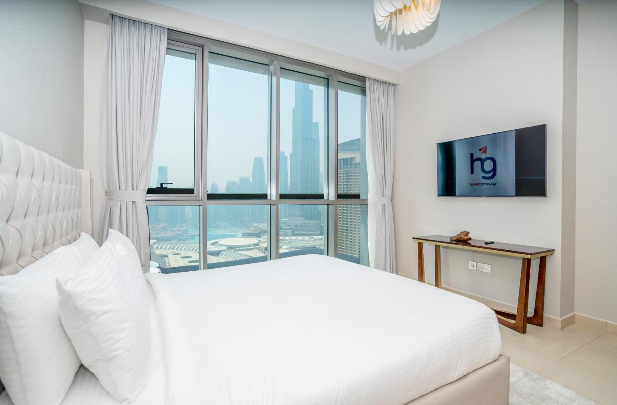 Homesgetaway - Sophisticated 3br With Maids In Downtown شقة دبي