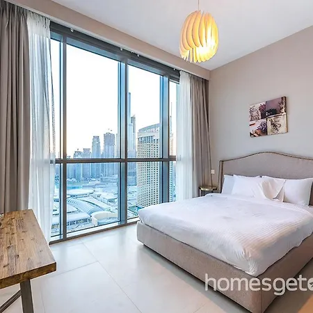 Homesgetaway - Sophisticated 3Br With Maids Room In Downtown Dubai Exterior foto