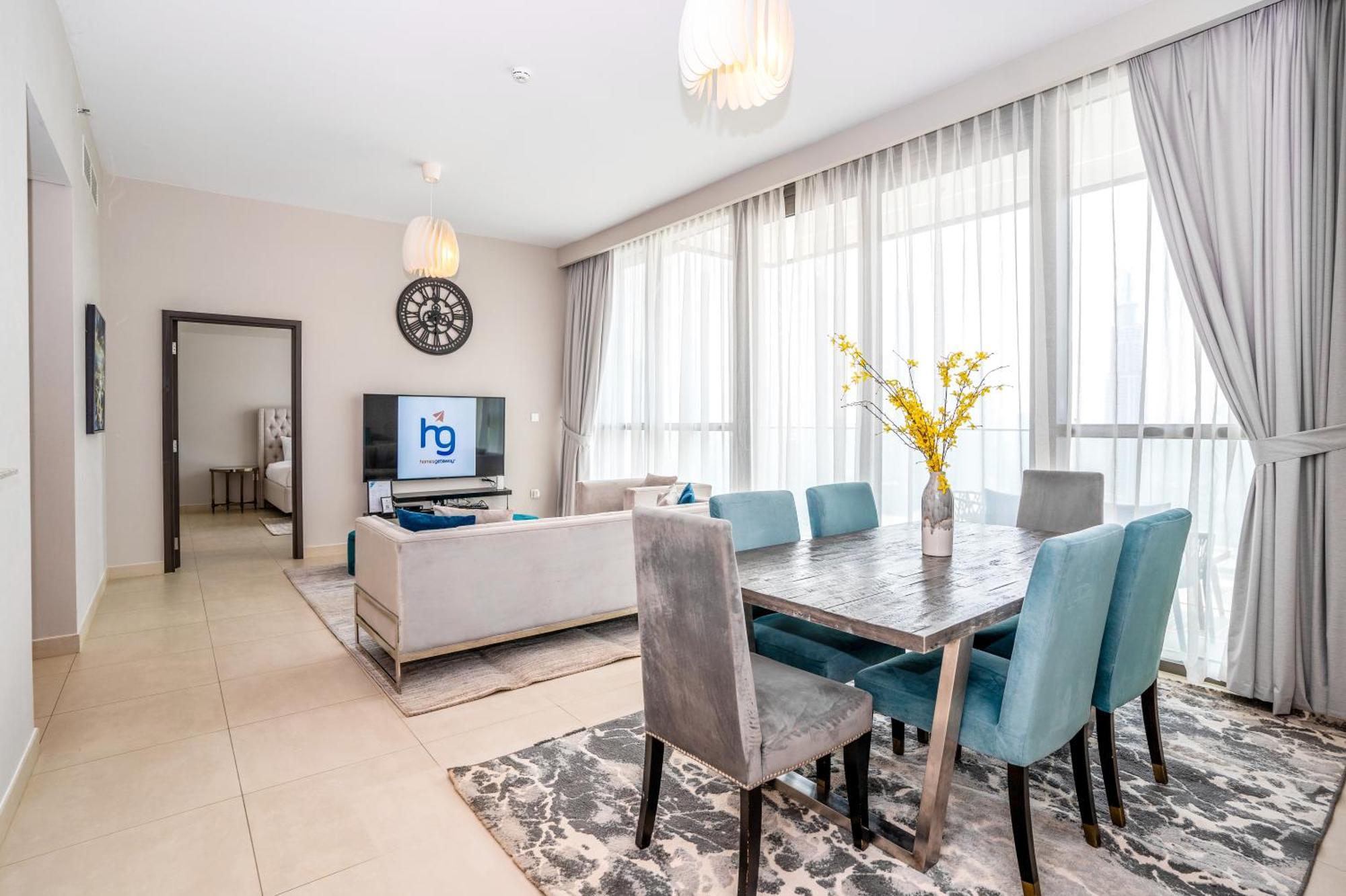 Homesgetaway - Sophisticated 3br With Maids In Downtown Apartamento Dubai